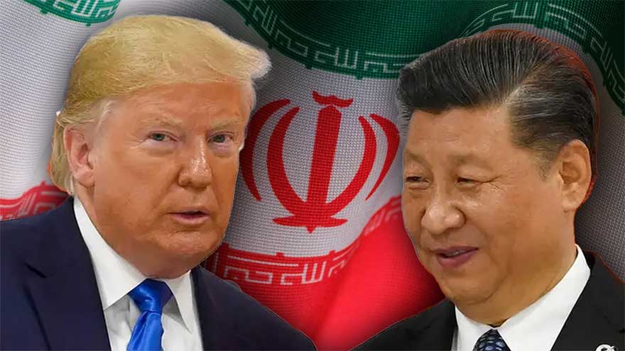 Trump says China can continue to buy Iranian oil