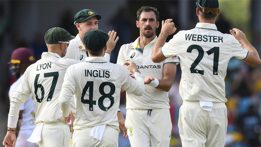 Australia quicks hit back after strong West Indies bowling effort