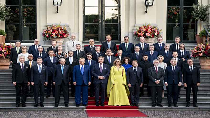 EU leaders meet to discuss tougher Russia sanctions, US tariffs and Middle East conflicts