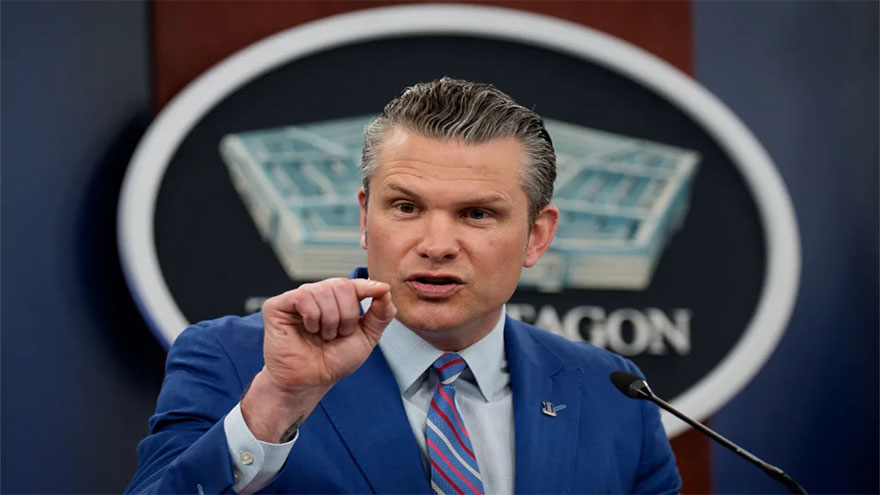 Pentagon chief backs Trump on success of Iran strikes