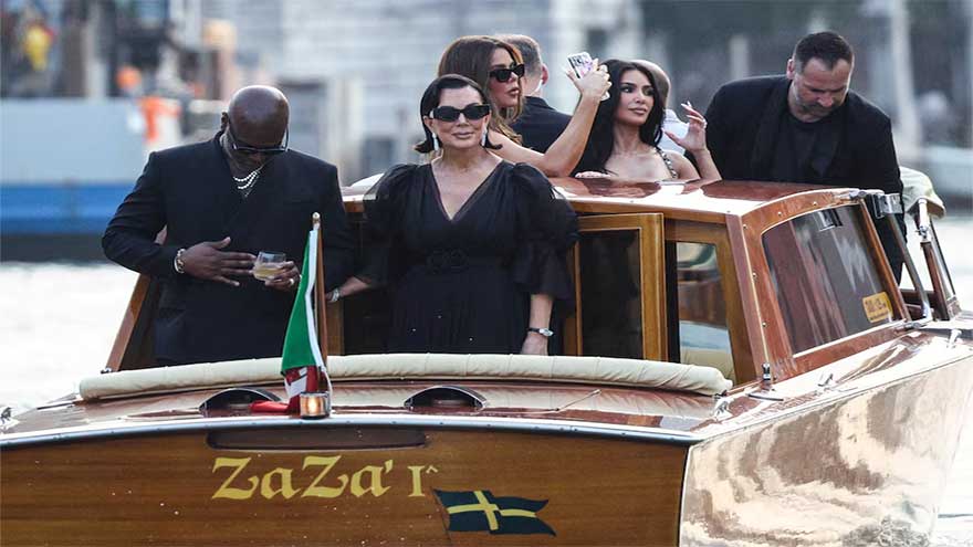 Celebrities converge on Venice for Bezos-Sanchez wedding gala