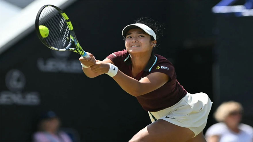 Eala makes history as first Filipina to reach WTA Tour final