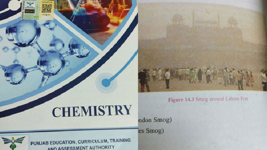 PCTB blunders: Delhi Red Fort mistakenly featured as Lahore Fort in Chemistry textbook