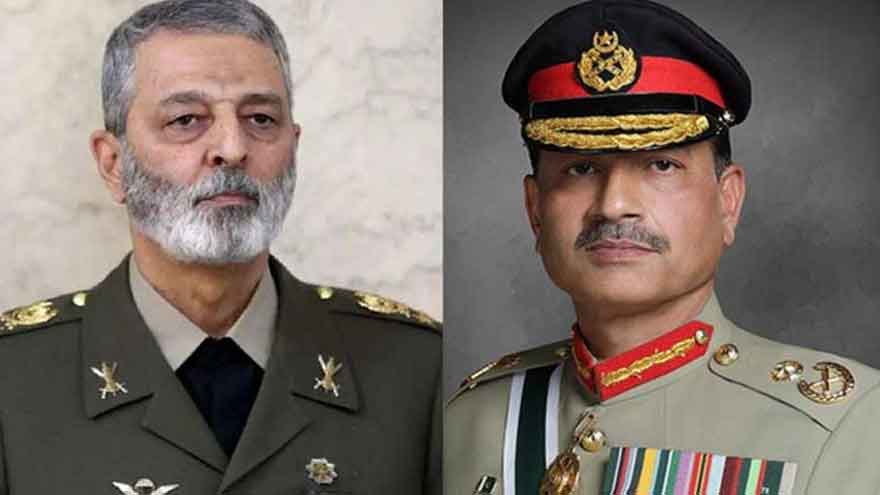 Iranian army chief thanks Field Marshal Asim Munir for support during Israel conflict