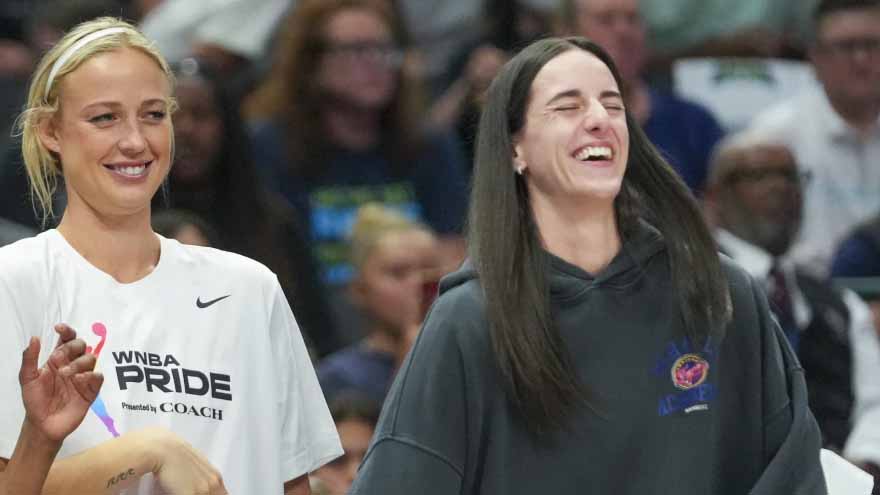Caitlin Clark and Napheesa Collier chosen as captains of WNBA All-Star Game by fan vote