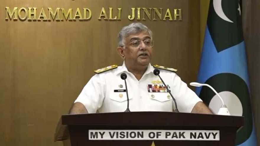 Naval chief visits PAF Air War College, underscores joint preparedness