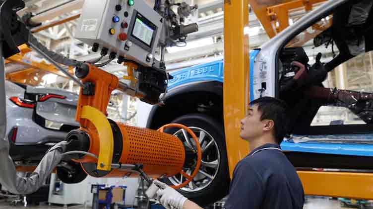 China February manufacturing activity hits three-month high