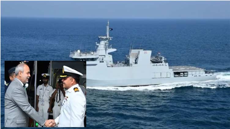 PNS Yarmook visits UAE to participate in international defence exhibition