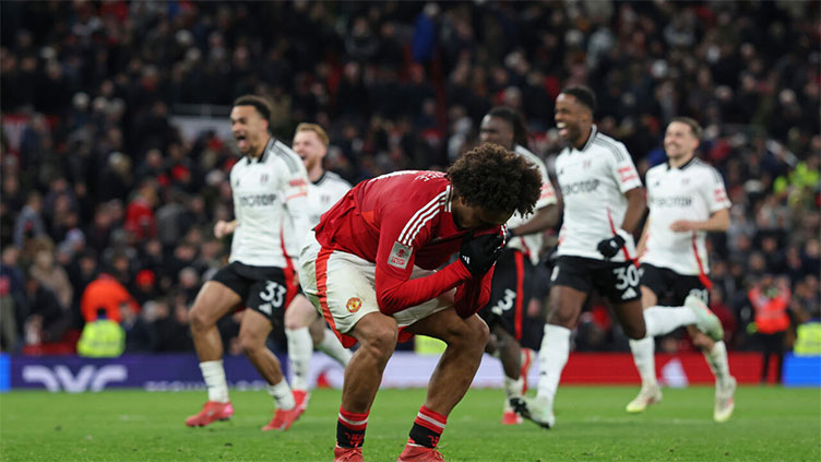 Man Utd crash out of FA Cup as Fulham win shoot-out