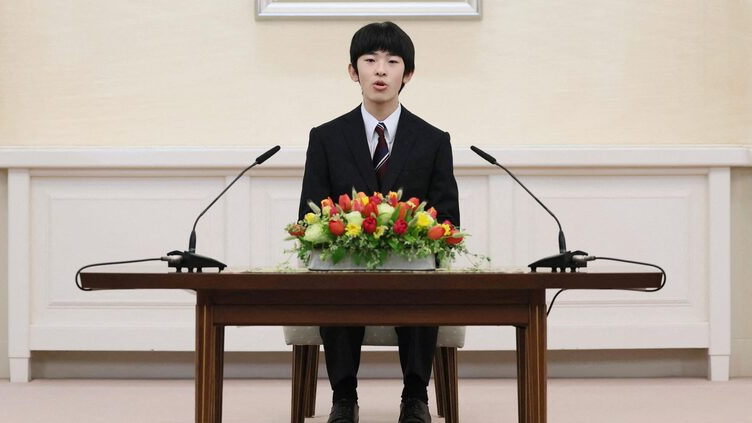 Japan's Prince Hisahito pledges to fulfil royal duties at maiden press conference