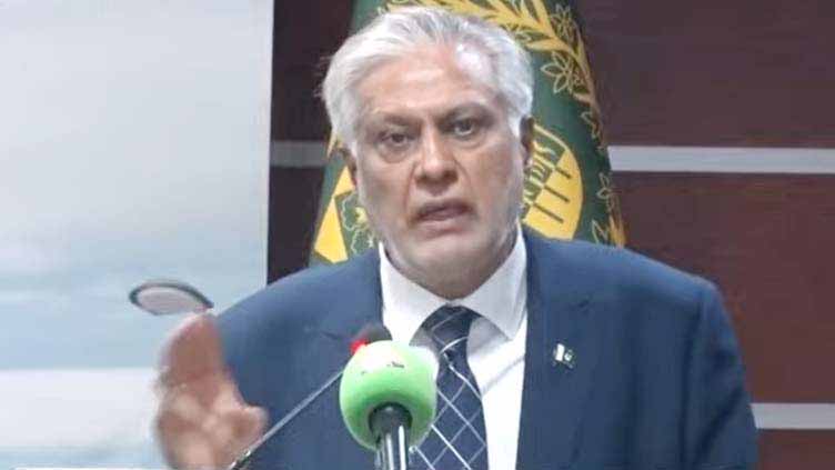 Few elements can't digest our efforts to save economy: Ishaq Dar  