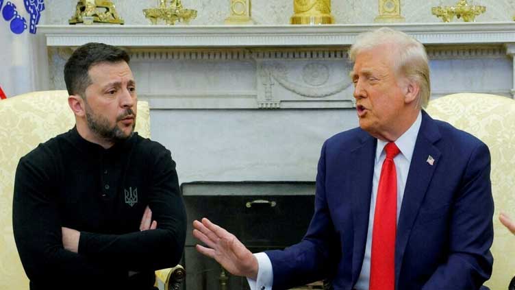 Trump pauses all US military aid to Ukraine after angry clash with Zelensky