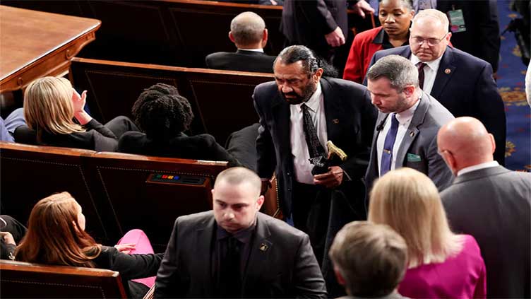 US House starts reprimand of Democrat Al Green for disrupting Trump speech