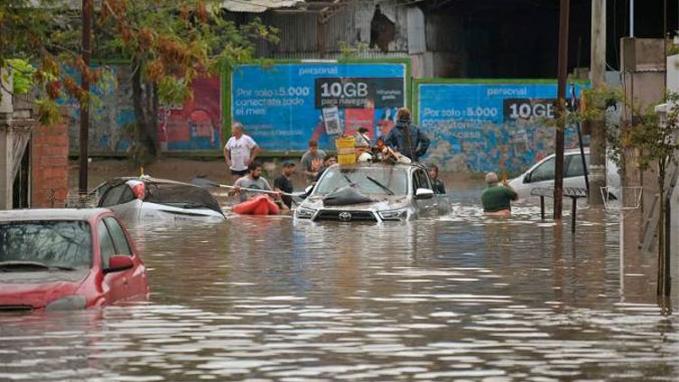 Argentina floods kill at least 10 in Bahia Blanca port city