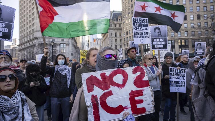 Trump warns that arrest of Palestinian activist at Columbia will be 'first of many'