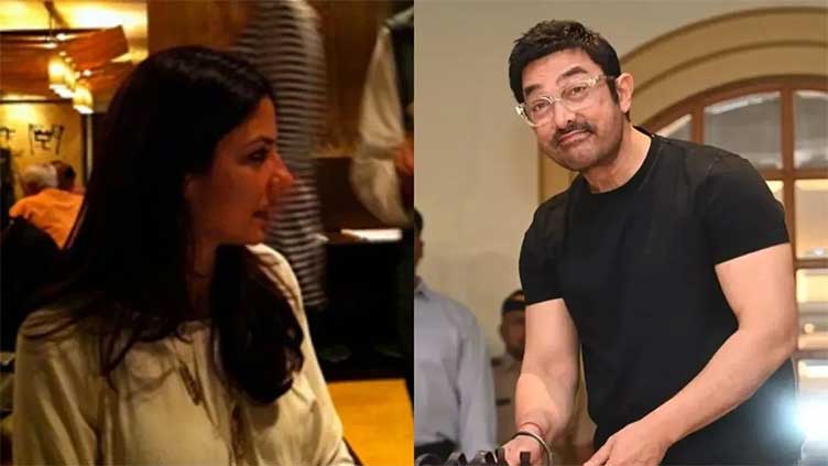 Aamir Khan says in love with production partner Gauri Spratt