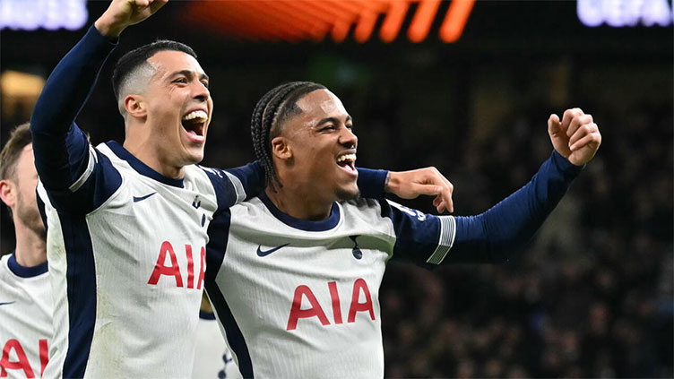 Odobert double sends Spurs into Europa League quarter-finals