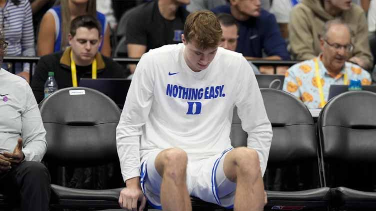 Injuries to freshman star Cooper Flagg, Maliq Brown hit at inopportune time for No. 1 Duke