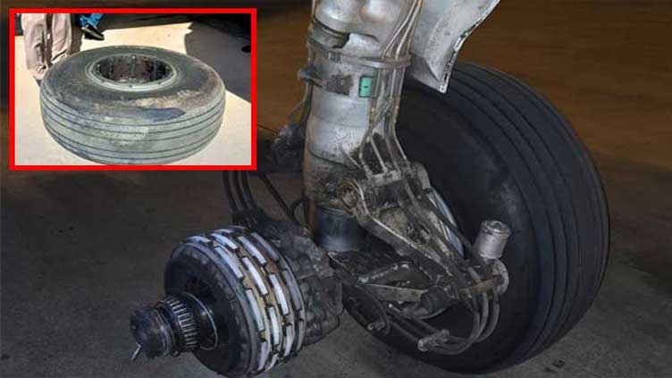 Missing wheel of PIA flight found near Karachi airport