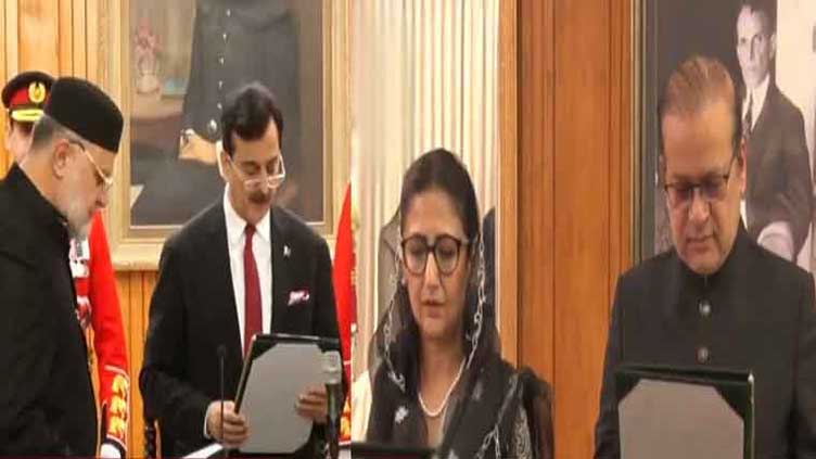 Three federal ministers take oath