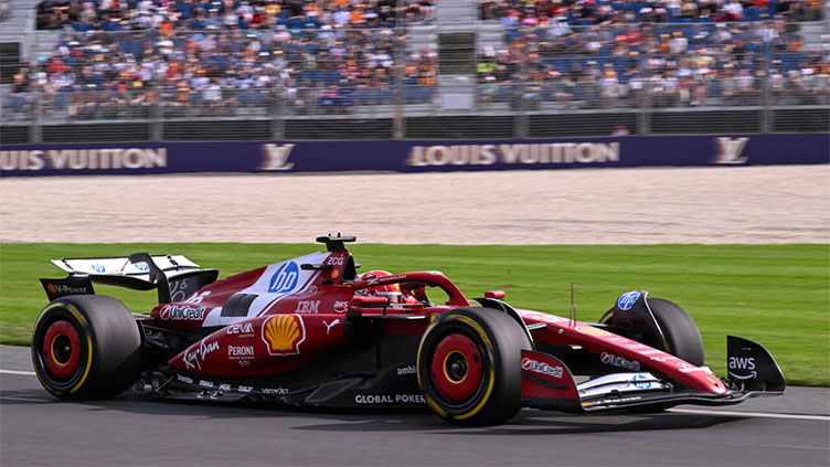 Leclerc fastest in second Australian GP practice, Hamilton fifth