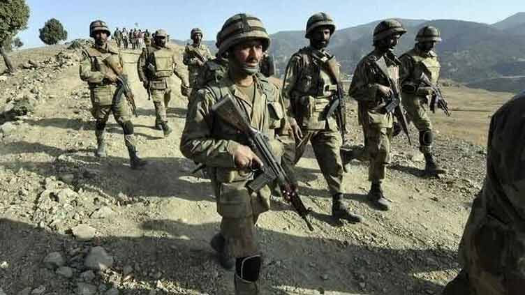 Two soldiers martyred, nine terrorists killed in KP operations: ISPR