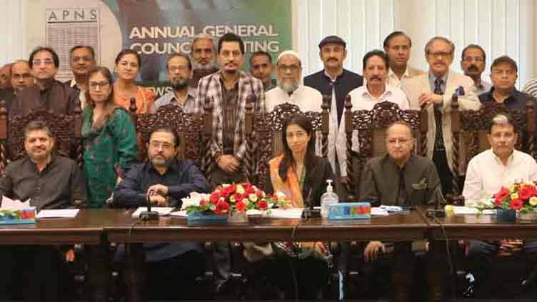 APNS elects new body with Sarmad Ali as president, Naveed Kashif finance secretary