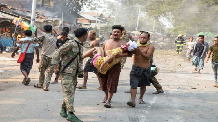 Myanmar village air strike kills at least 12, says local official