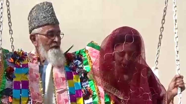 'Young' bride says she gets her love as 80-year-old man marries