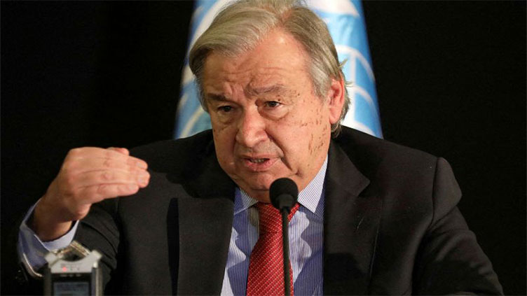 UN chief condemns 'intolerable' suffering in Gaza