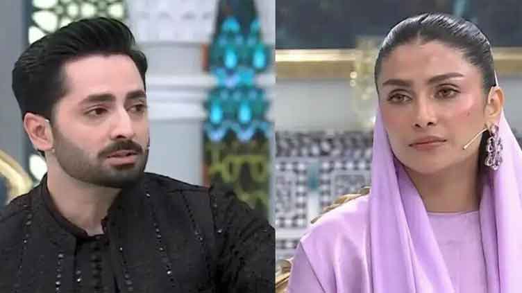 Danish Taimoor responds to 'mein Filhal Ayeza kay sath hun' controversy