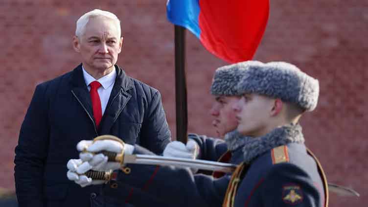 Russian defence minister inspects training in Caspian Sea