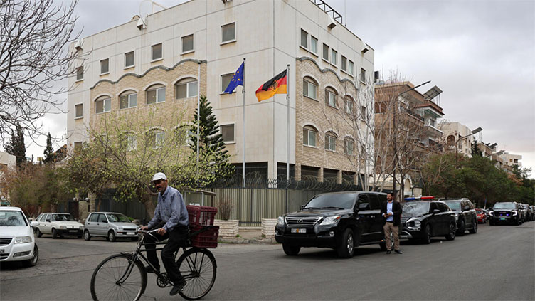 German foreign minister on Syria visit reopens Damascus embassy