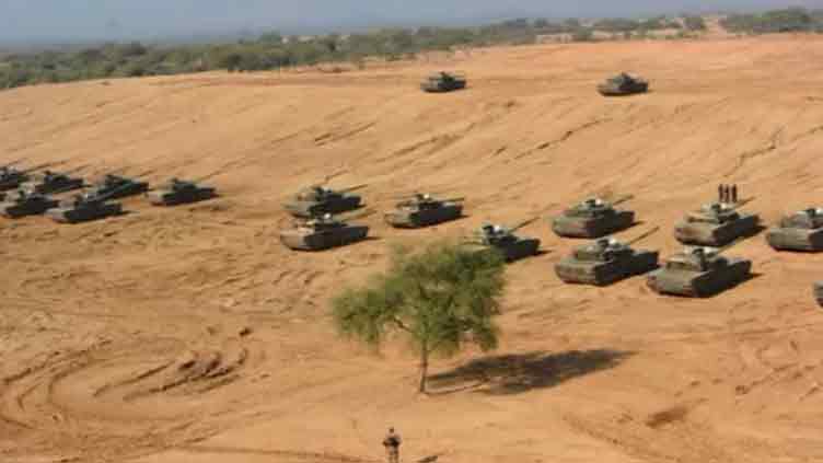 Pakistan Army's war drills in full swing amid tensions with India