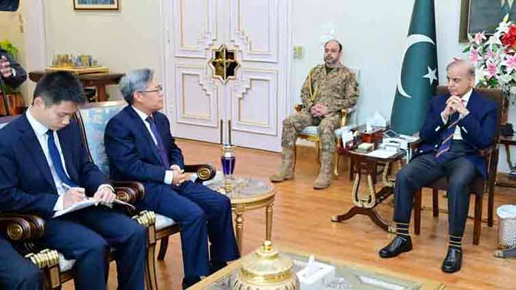 PM Shehbaz, Chinese ambassador discuss escalating regional situation