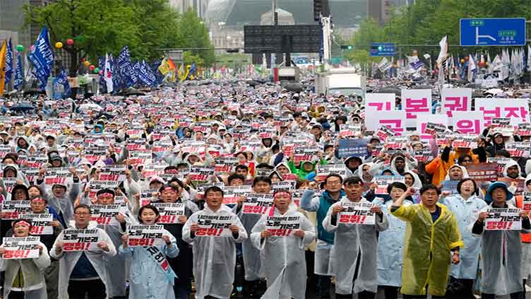 From Tokyo to Turin to LA, Trump's policies loom over May Day marches
