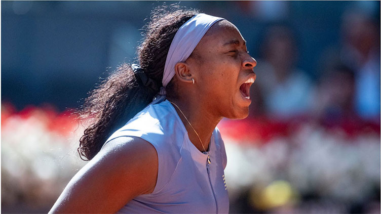 'Pretty bad' Swiatek thrashed by Gauff as Sabalenka returns to Madrid final