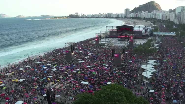 Rio readies for Lady Gaga's return as fans flock to Copacabana