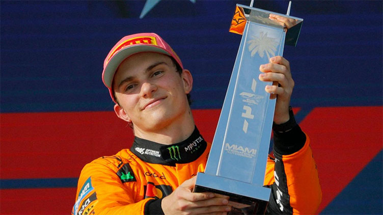 Oscar Piastri wins Miami Grand Prix to lead McLaren one-two