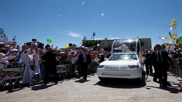 Dunya News Pope Francis's popemobile set to become health clinic for Gaza children