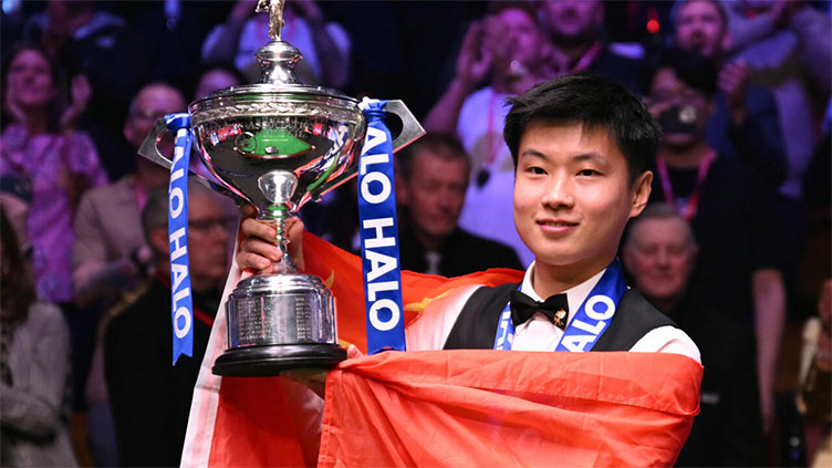 Zhao makes history as China's first World Snooker champion