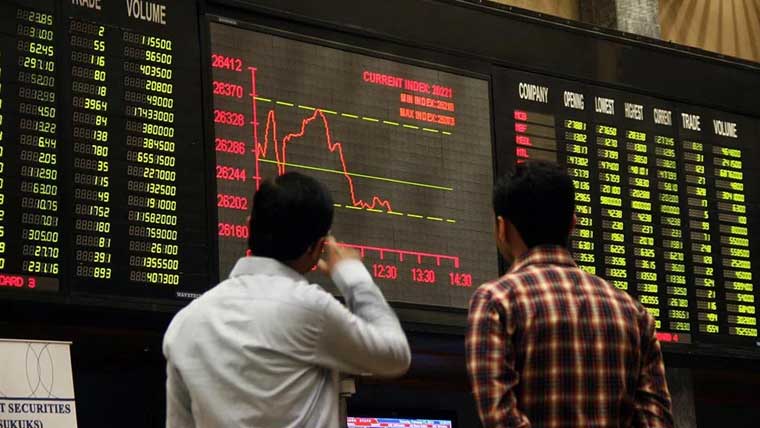 پاک بھارت کشیدگی: سٹاک مارکیٹ میں شدید مندی، 3559 پوائنٹس کی کمی