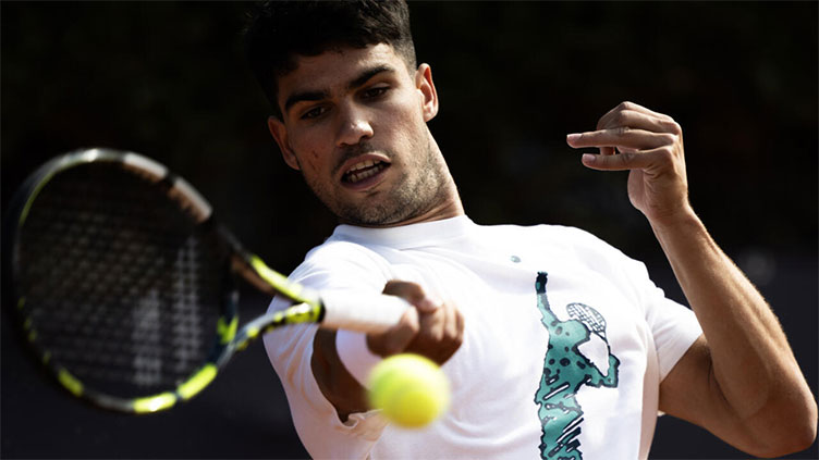 Alcaraz '100 percent ready' for return to action in Rome