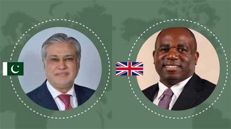 UK Foreign Secretary phones DPM Dar; calls for restraint, de-escalation