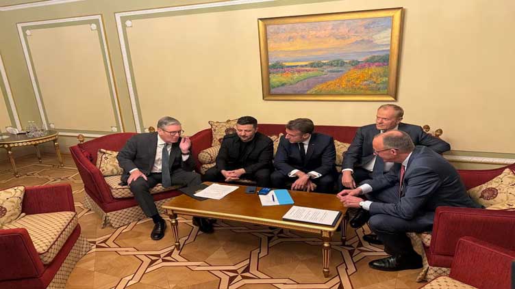European leaders tell Putin to agree to Ukraine ceasefire or face new sanctions