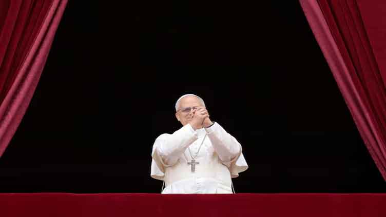 Pope Leo XIV appeals for 'no more war' in first Sunday message