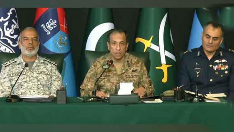 Pakistan struck 26 Indian military sites in response to aggression: ISPR DG