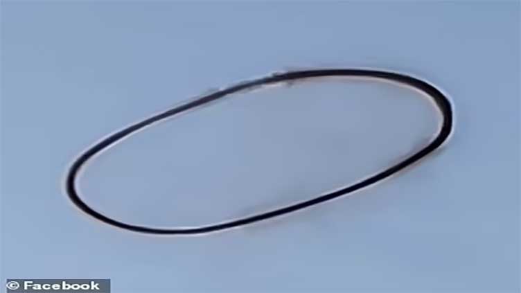 Mysterious big black ring appears over US skies