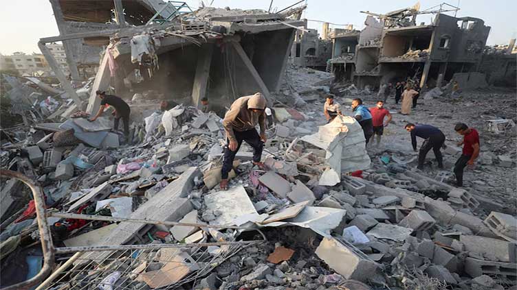 Israel intensifies Gaza bombardment as Trump visits Gulf