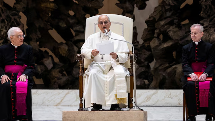 Pope Leo says he will make 'every effort' for world peace